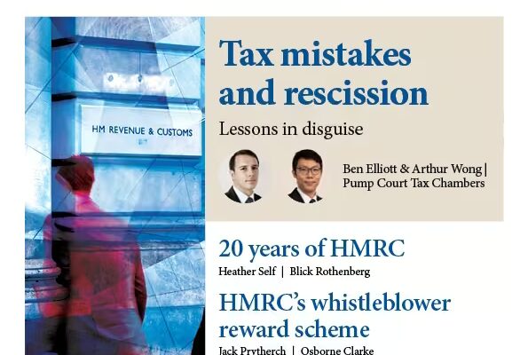 Tax mistakes and rescission: lessons in disguise